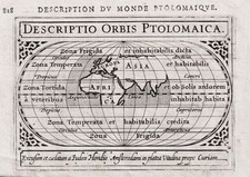 Mapa Mundi Antiguo Ptolomeo Carta Mapa Bertius, usado comprar usado  Enviando para Brazil