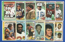 Tarjeta de fútbol americano Topps NFL 1978 1-528 ver lista segunda mano  Embacar hacia Mexico