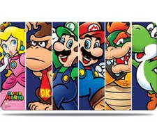 Mario and Friends Playmat Ultra Pro GAMING SUPPLY quase em perfeito estado. comprar usado  Enviando para Brazil