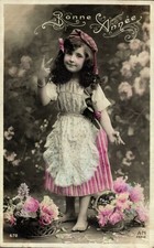 Carte postale enfant d'occasion  La Côte-Saint-André