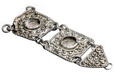 Fragment eines antiken Silberarmbandes, wunderschön verziert comprar usado  Enviando para Brazil