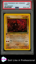 ONIX 1ST EDITION POKEMON NEO GENESIS 1ST EDITION 2000 69 PSA 9 comprar usado  Enviando para Brazil