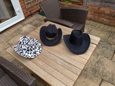 Cowboy cowgirl hats for sale  READING