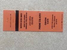 Ak181 vintage matchbook for sale  Winnebago