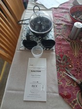 Salter egg cooker for sale  ARDROSSAN