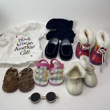 Lote de zapatos y accesorios ropa muñeca American Girl 18" segunda mano  Embacar hacia Mexico