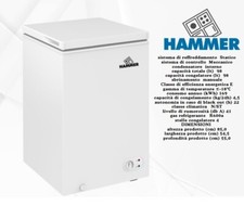 Hammer. 100lt congelatore usato  Giffoni Valle Piana