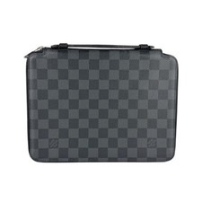 Usado, Autêntica Capa Essencial para iPad Louis Vuitton i Pad Preta Damier Lona Grafite z4857 comprar usado  Enviando para Brazil