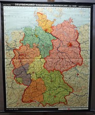 Vintage deutschlandkarte rolla gebraucht kaufen  Berghülen