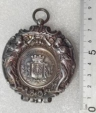Medaille argent velocipede d'occasion  Plombières-lès-Dijon