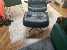 Leather lounge chair for sale  ELLESMERE PORT