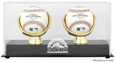 Usado, Vitrine logotipo beisebol duplo Rockies Gold Glove - Fanáticos comprar usado  Enviando para Brazil