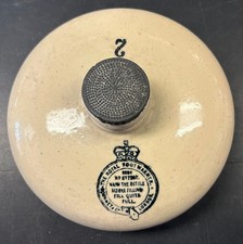 Antiguo calentador de pies Royal de botella de agua caliente de gres LONDRES segunda mano  Embacar hacia Mexico