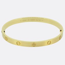 Cartier classic brushed for sale  LONDON