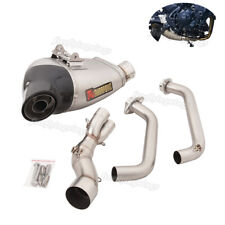 Silenciadores de tubo de escape sistema completo para Kawasaki Z650 Ninja 650 2017-23 comprar usado  Enviando para Brazil