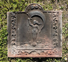 Vieille plaque cheminée d'occasion  Bressols