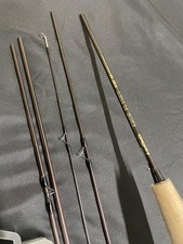 Usado, Conjunto de moscas kit de vara de pesca truta com caixa de equipamento de linha de molinete comprar usado  Enviando para Brazil