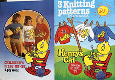 Henry cat knitting for sale  MIDDLESBROUGH