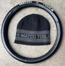 Boné Matco Tools promocional CAPA DE VOLANTE E gorro de malha preta BOM usado comprar usado  Enviando para Brazil