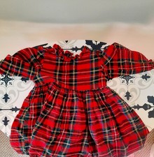 Red tartan baby for sale  PENTRE