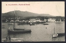 Usado, Ansichtskarte Villagarcía de Arosa, Muelle del Ramal  comprar usado  Enviando para Brazil