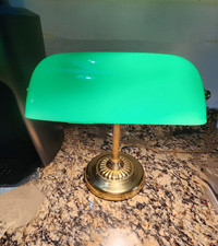 Green glass bankers for sale  Indianola