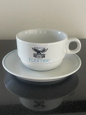 Conjunto de xícara e pires de café expresso porcelana branca 1TOGNANA Elektra Itália comprar usado  Enviando para Brazil