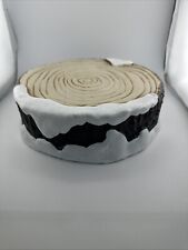 Suporte para bolo de neve tronco de madeira falsa decoração de casamento cupcake vila molde de sopro Natal comprar usado  Enviando para Brazil