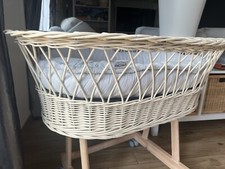 Babywiege korb beistell gebraucht kaufen  Lauta