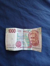 Mille lire italiane. usato  Frascati