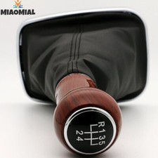Usado, Mogno 5 velocidades Shift Knob para VW Bora Golf MK4 Jetta comprar usado  Enviando para Brazil