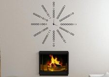 Binary clock background for sale  ROWLANDS GILL