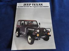 Catalogue depliant jeep d'occasion  Saint-Cyr-sur-Mer