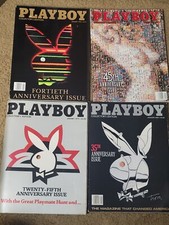 Playboy anniversary magazines for sale  Schenectady