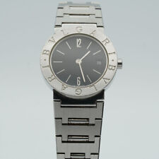 Relógio Feminino Bulgari Solotempo 26MM Aço BB26SLD Preto Bom Estado BV031 comprar usado  Enviando para Brazil