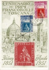1951 cartolina maximum usato  Italia