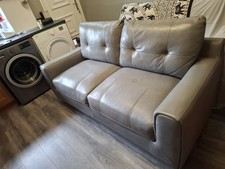 Leather settees sale for sale  BRADFORD
