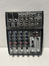 Behringer XENYX Q802USB 8 entradas 2 barramentos mixer não testado, sem cabo de alimentação comprar usado  Enviando para Brazil