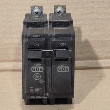 Disjuntor parafusado GE THQB2160 60 amp 2 polos 240V – OEM original comprar usado  Enviando para Brazil