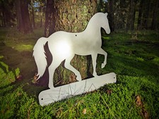 Pferdeschild metall 50x50cm gebraucht kaufen  Eldingen
