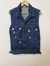 Unisex denim vest for sale  HUDDERSFIELD