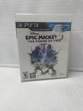 PS3 DISNEY EPIC MICKEY 2 THE POWER OF TWO NOVO LACRADO, usado comprar usado  Enviando para Brazil