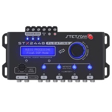 Equalizador cruzado processador de sinal digital flutuante DSP Stetsom STX2448 comprar usado  Enviando para Brazil