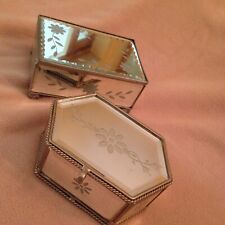 Venetian engraved mirror for sale  LOUGHBOROUGH