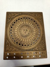 Calendario perpetuo ottone usato  Ragalna