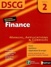 Finance epreuve dscg d'occasion  France