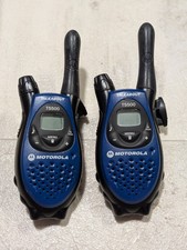 2 rádios bidirecionais Walkie Talkies Motorola Talkabout T5500 com clipes de cinto comprar usado  Enviando para Brazil