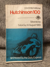 Motorcycle race programme for sale  CORBY