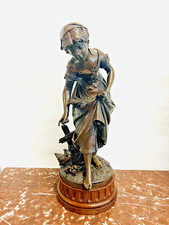 Grand bronze fermière d'occasion  Veyrier-du-Lac