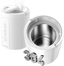 Jack & Rose EH30UA umidificador de névoa quente 3L aço inoxidável silencioso bife sem filtro comprar usado  Enviando para Brazil